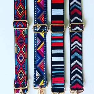 Colorful Bag Straps: 4 Styles